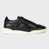 PS BY PAUL SMITH BLACK LEATHER 'DOVER' TRAINERS