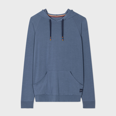 Paul Smith Men Hoodie Harry Modal In Blues