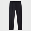 PAUL SMITH SLIM-FIT BLACK WOOL 'A SUIT TO TRAVEL IN' TROUSERS