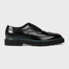 Paul Smith Count Decorative-stitching Brogues In Blacks