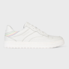PS BY PAUL SMITH WHITE LEATHER 'LISTON' TRAINERS