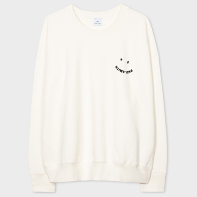 Paul Smith Womens Sweatshirt Ps Happy In Whites