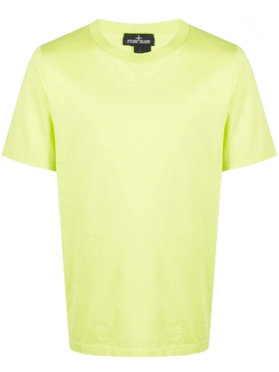 Stone Island Shadow Project Jersey T-shirt In Pistachio