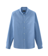 Apc Button-down Shirt In Iaa - Blue
