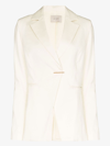 ST AGNI WRAP-FRONT BLAZER - WOMEN'S - SILK/COTTON