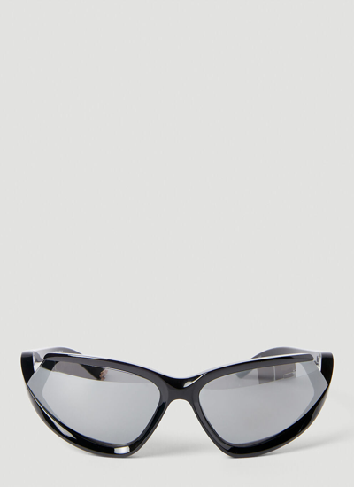Balenciaga Xpander Cat Eye Sunglasses In Black