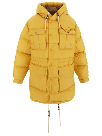 Moncler Genius Moncler X Palm Angels派克羽绒服 In Yellow