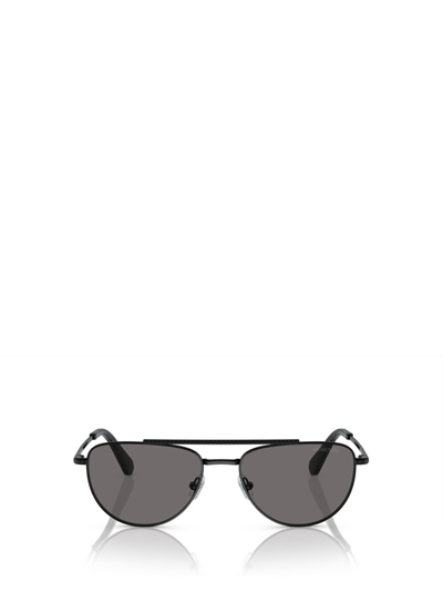 Swarovski Pilot Frame Sunglasses In Black