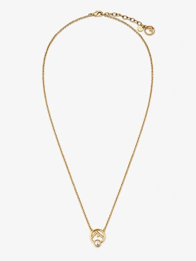 Fendi Women Necklace F Is  In Gold