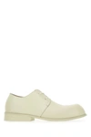 MARSÈLL MARSELL MAN CREAM LEATHER MUSO LACE-UP SHOES