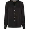 MARTA DU CHATEAU MDCELINA EMBROIDERED BLOUSE IN BLACK