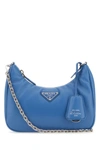 Prada Re-edition Padded Shoulder Bag In Blue