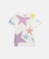 Stella Mccartney Kids' Star Print T-shirt In White