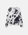 Stella Mccartney Appaloosa Pony Jacquard Knit Jumper In White