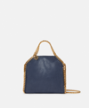 Stella Mccartney Falabella Tiny Tote Bag In Indigo Moon