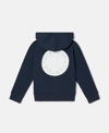 Stella Mccartney Stella Logo Zip Hoodie In Navy