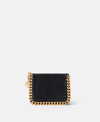 Stella Mccartney Falabella Tri-fold Wallet In Black