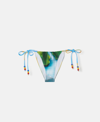 Stella Mccartney Smile Print Side-tie Bikini Briefs In Multicolour