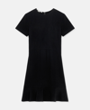 Stella Mccartney Stella Iconics Stretch Cady Dress In Black