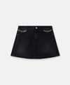 Stella Mccartney Falabella Skirt In Black