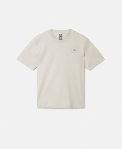 Stella Mccartney Truecasuals T-shirt In Gobi/dove Grey