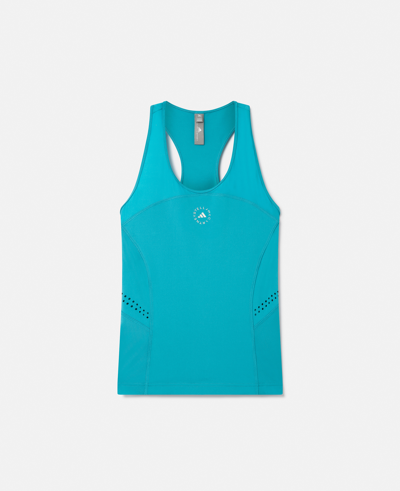 Stella Mccartney Truepurpose Training Tank Top In Blue Bay