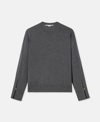 Stella Mccartney Stella Iconics Split Cuff Jumper In Grey