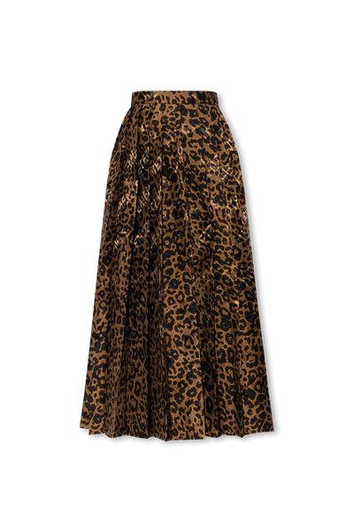 Vetements Animal Printed Midi Skirt In New