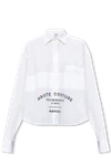 VETEMENTS VETEMENTS WHITE RELAXED-FITTING SHIRT