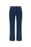 Off-white Low-rise Cropped Straight-leg Jeans In New