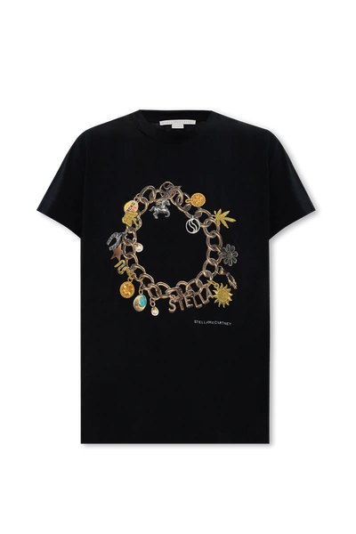 Stella Mccartney T-shirt  Woman Color Black In Black