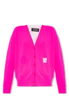 DSQUARED2 DSQUARED2 PINK RELAXED-FITTING CARDIGAN