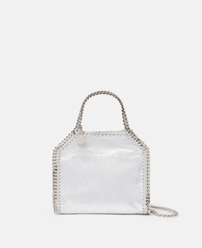 Stella Mccartney Falabella Tiny Tote Bag In Brown