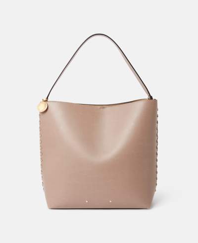 Stella Mccartney Frayme Tote Bag In Moss