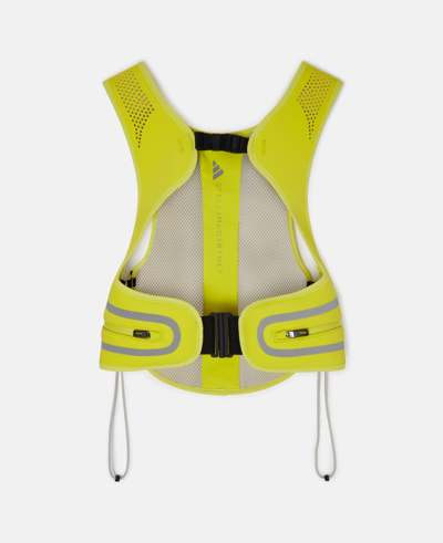 Stella Mccartney Truepace Running Vest In Yellow