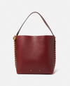 Stella Mccartney Frayme Tote Bag In Cherry