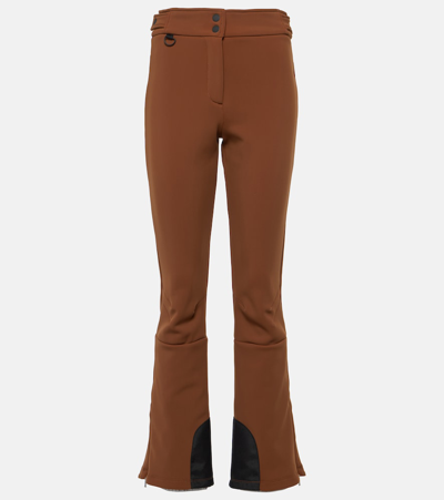 Cordova Saint Moritz Flared Ski Trousers In Chestnut