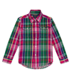 Polo Ralph Lauren Matlock Checked Cotton Shirt In Multicoloured