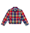 Polo Ralph Lauren Plaid Cotton Jacket In Multicoloured