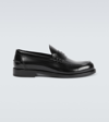 Givenchy Classic Leather Mr. G Loafers In Black