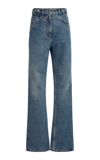Givenchy Blue Chain Logo Jeans