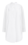 GIVENCHY COTTON-SILK MINI SHIRT DRESS