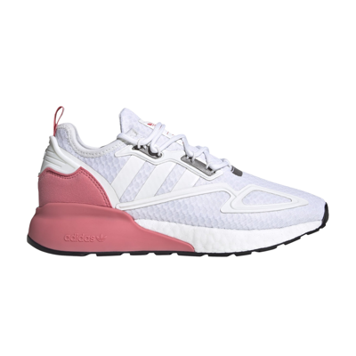 Pre-owned Adidas Originals Wmns Zx 2k Boost 'white Hazy Rose'