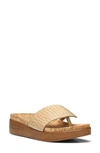 Donald Pliner Fifi Platform Sandal In Sand