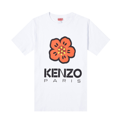 Pre-owned Kenzo Boke Flower Print T-shirt 'white'