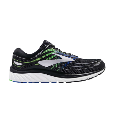 Pre-owned Brooks Glycerin 15 2e Wide 'green Gecko' In Black