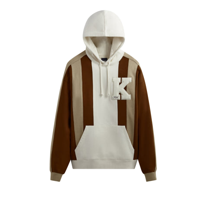 Pre-owned Kith Williams Iii Paneled Hoodie 'tectonic' In Multi-color