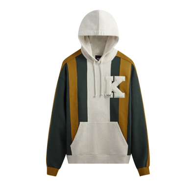 Pre-owned Kith Williams Iii Paneled Hoodie 'stadium' In Multi-color