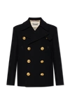 Dsquared2 Black Double-breasted Blazer In New