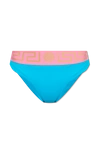 Versace Blue Greca Border Bikini Bottoms In New